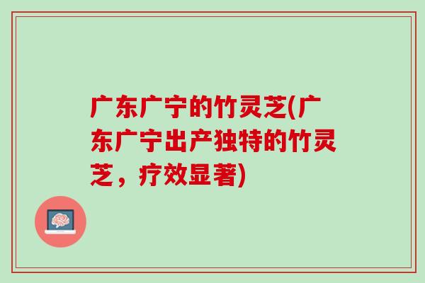 廣東廣寧的竹靈芝(廣東廣寧出產獨特的竹靈芝，療效顯著)